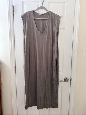 Free People beach taupe dress sz M